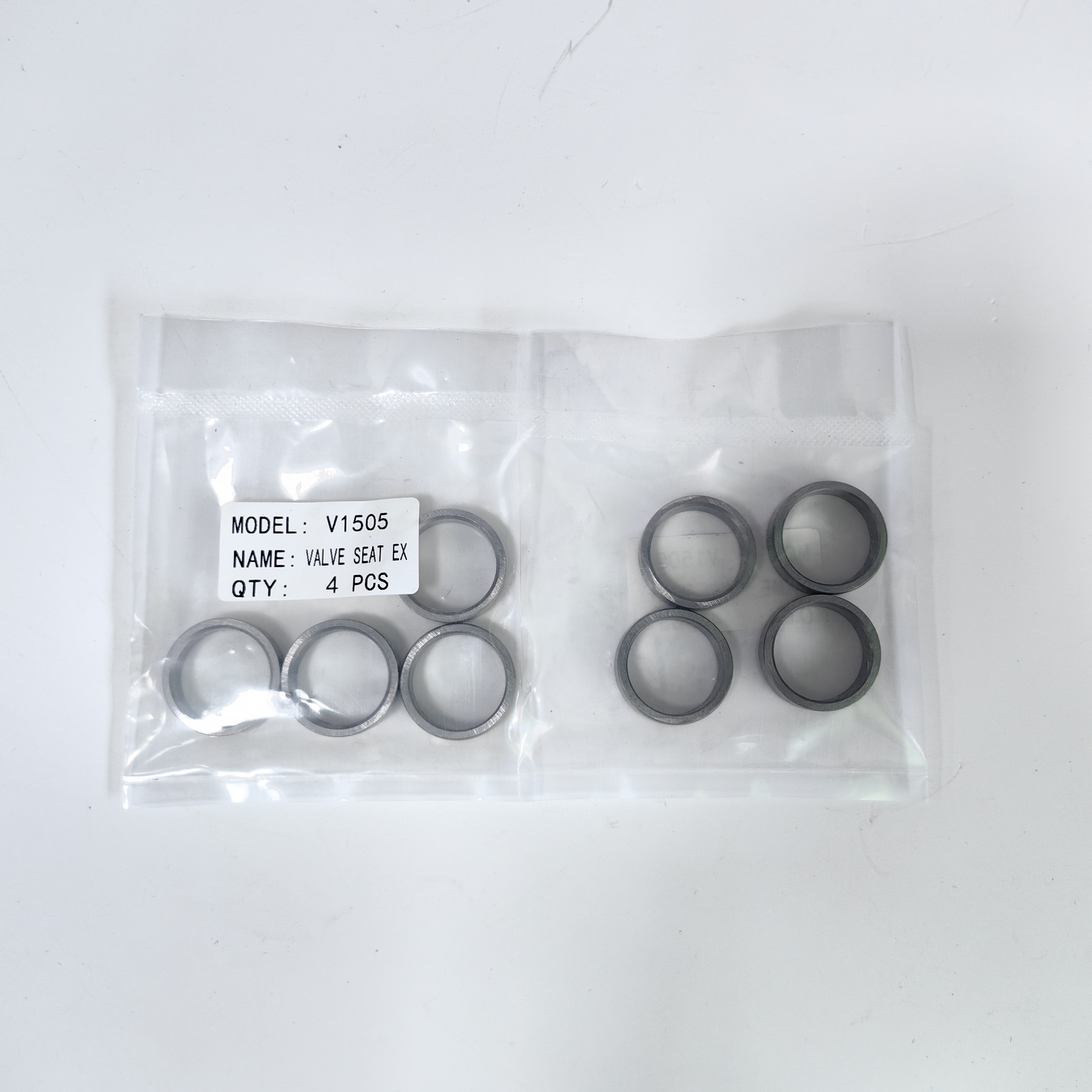 16241‑13620 V1505 Exhaust Valve Seat 8 PCS For Kubota V1505 Diesel Engine