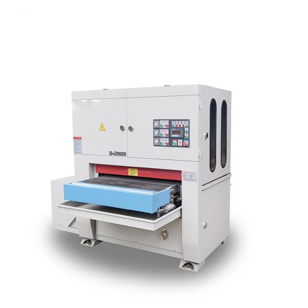 Corte a laser rebarbação 1000 mm máquina de moagem de correia larga úmida polimento de moinho de água