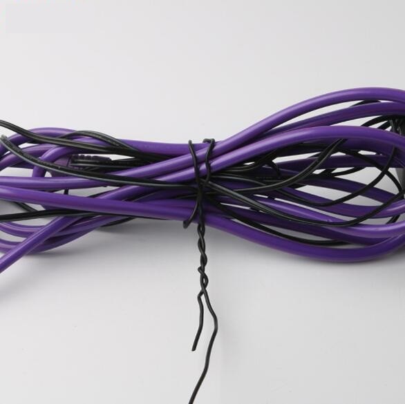 Galvanized Iron Core Wire Cable Tie PVC Covered 50m 70m 90m