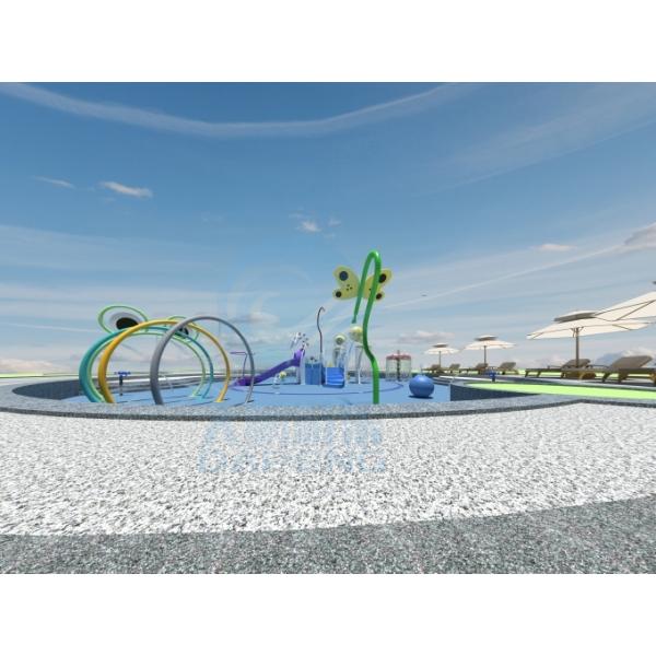 Jogos aquáticos de novo design Parque aquático para crianças