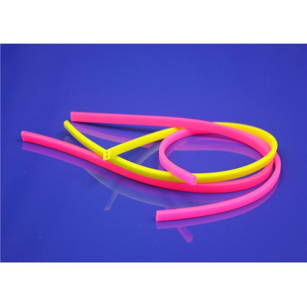 Heat Proof Silicone Rubber Strips Water Repellent Food Grade E/P/H/U/T Shape