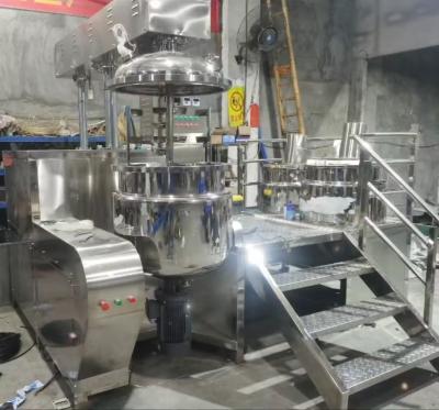 La mezcla de emulsificación eléctrica de vacío de calefacción 500L para detergente de cosméticos