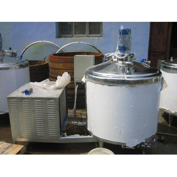 Легкие вертикальной горизонтальной нержавеющей стали танка 500Л охлаждать молока материальные работают