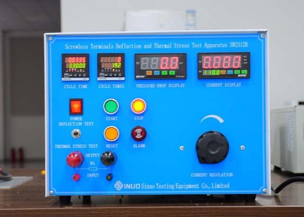 IEC 60884-1 Figura 14 Aparelho de ensaio de deflexão e tensão térmica dos terminais sem parafusos