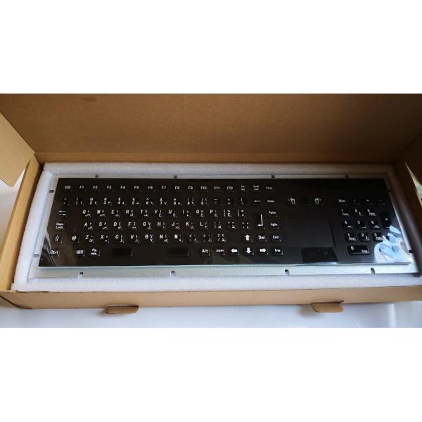 Gaxeta marinha marinha de aço inoxidável do teclado selada com 107 chaves ásperas