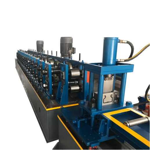 High Performance Selective Pallet Racking Rolling Forming Machine For Storage Needs
