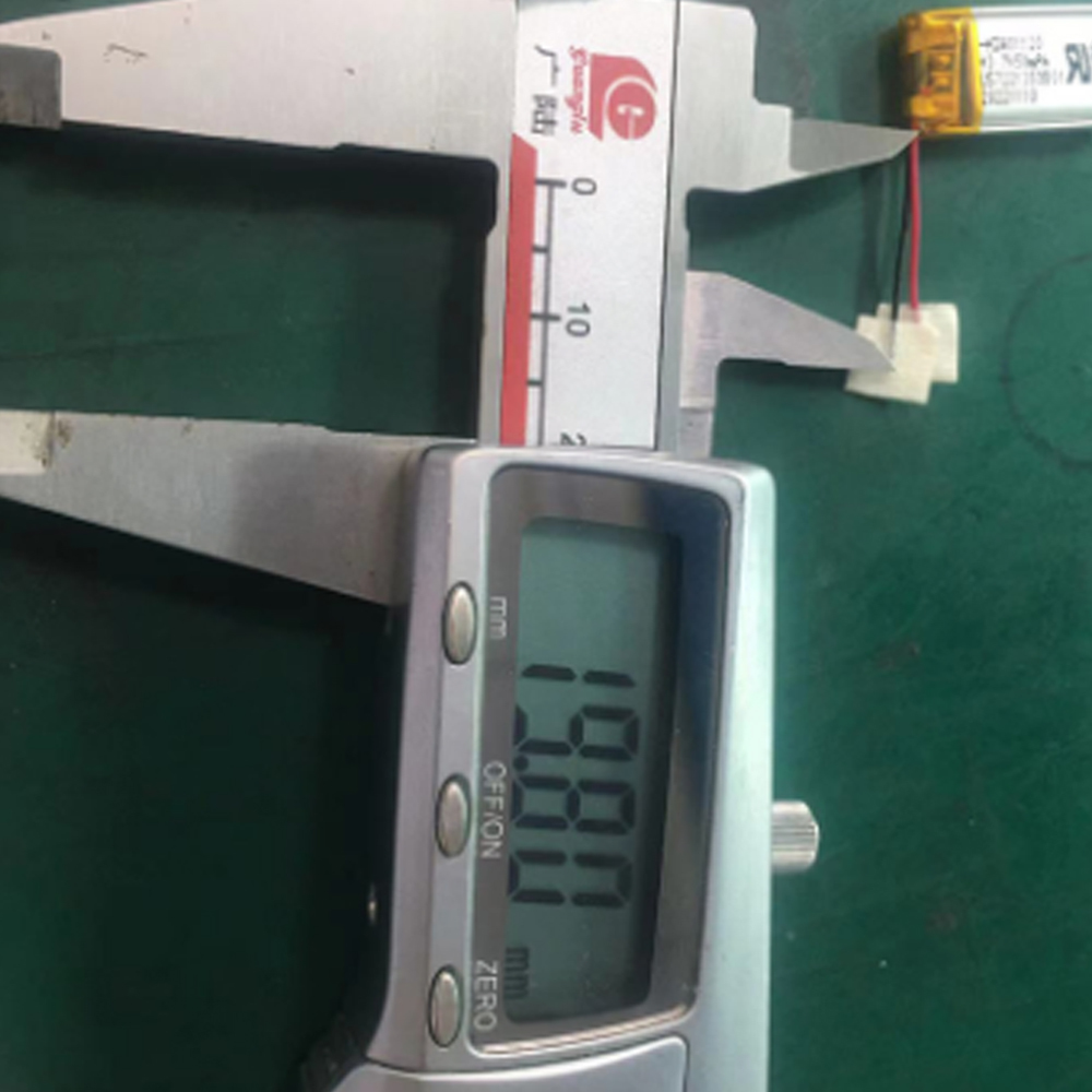 401120 3.7V 50mAh Li Polymer Rechargeable Battery for Smart Wearable Devices