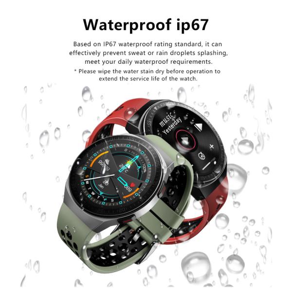 Напоминание воды напитка Smartwatch 1.28inch TFT фитнеса удаленных людей камеры