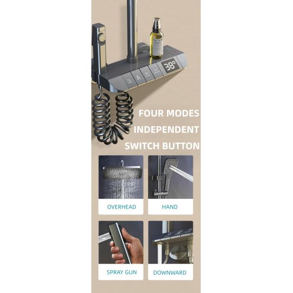 Rainfall Spray Exposed Valve Showers
