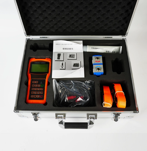 24V Portable Water Flow Meter Doppler Flow Meter Remote Monitoring DN50-DN700