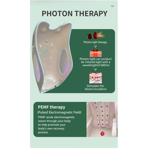 Озоновая сауна для всего тела Гидротерапия Спа Капсула Физическая терапия 200 Вт