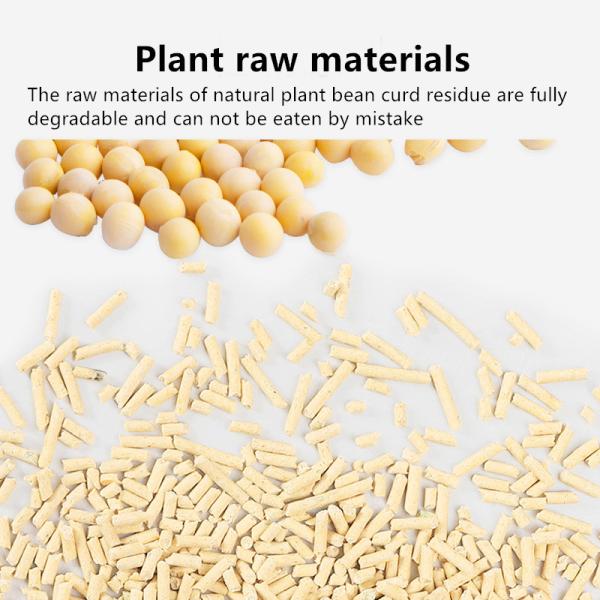 Дезодорировать вкуса сора кота 6L тофу Multi Degradable
