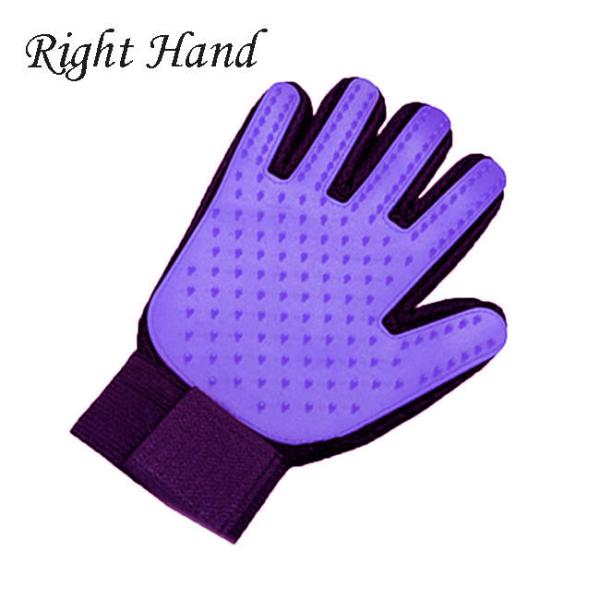 Pequeño Mediano Gran Retirador de pelo para mascotas Mitt Deshedding Guantes de aseo para perros para bañarse