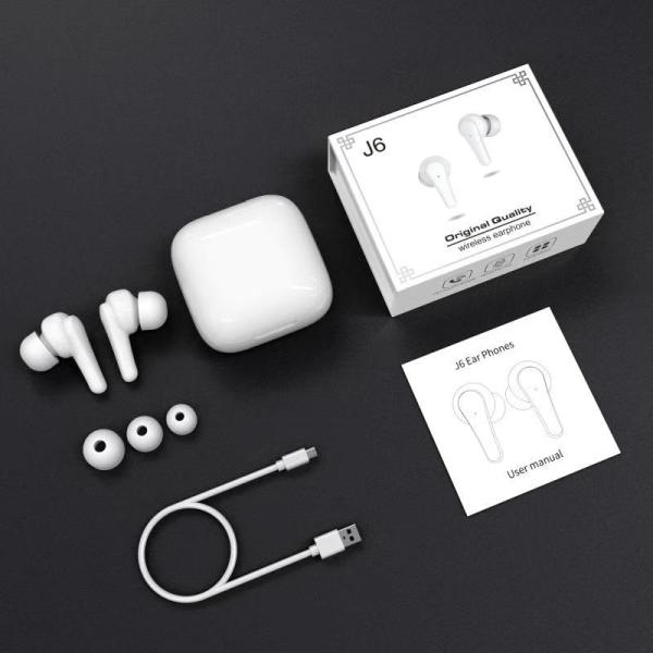 HIFI Sound EDR Ipx5 Bluetooth 5.0 Waterproof Wireless Earphones Earbuds With 1h Charging