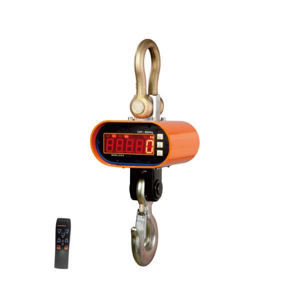Capacity 1-10T Electronic Crane Scales Alloy Steel Case LED Display 2KG Accuracy