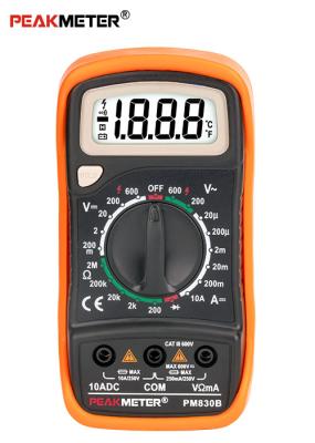 Verificador de Digitas da precisão alta multi, multímetro digital profissional do medidor da capacidade