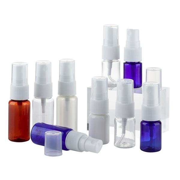 Thick Wall Makeup Spray Bottle , 5ml 8ml 10ml PET Pump Bottle