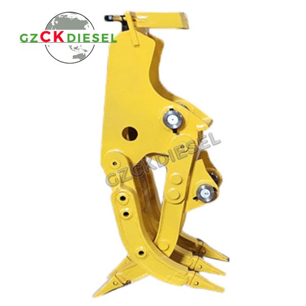 Customized Universal Mechanical Steel Gripper For Excavator