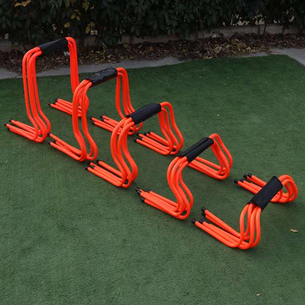 PVC 15/23/30/40/50cm Soccer Training Equipment Agility Training Hurdles Barrier