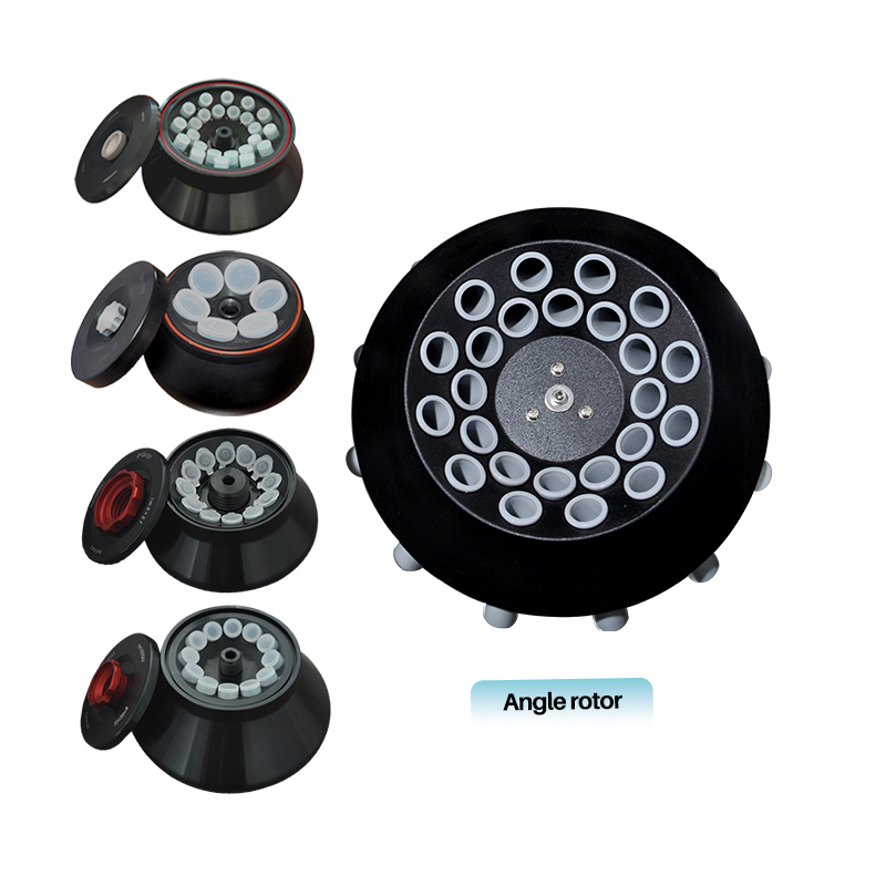 Customize Large Capacity Angle Rotor Lab Centrifuge Rotors 4x1000ml 6x1000ml 6x50ml 8x50ml 12x10/15ml OEM Centrifuge Angle Rotor