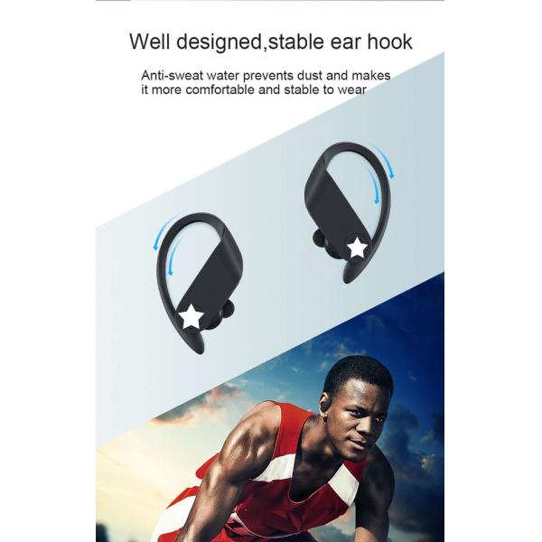 Разминка Earbuds наушников BT10 Sweatproof Bluetooth беспроводная