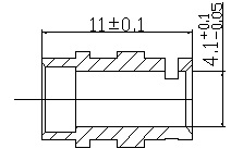 Injection Molding PBT Spark Plug Resistor For Car Ignition System , Stable Performance