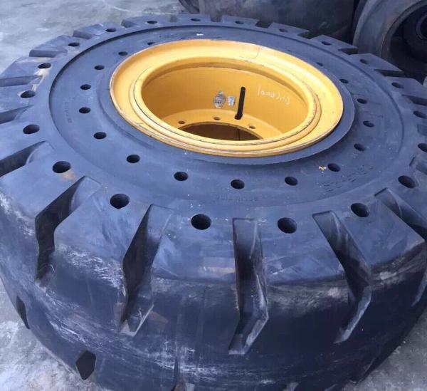 OTR Solid bias tyre, truck/forklift/loader tyre 23.5-25tire tread mold rubber tire mold