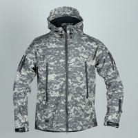 Chaqueta de pelo duro para exteriores de pelo táctico, otoño e invierno, más chaqueta de caballo a prueba de viento, impermeable.