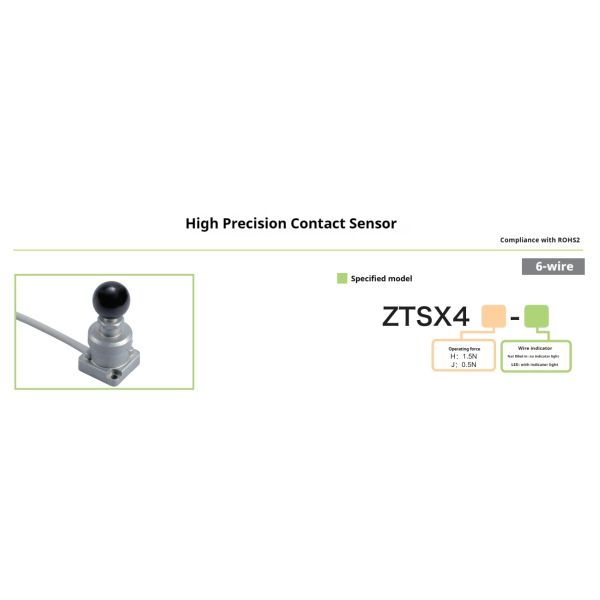 Makinopc 360 Degree Directional Contact Sensors 0.02mm Automatic CNC Measuring Controller Probes with IP65 protection ZTSX4