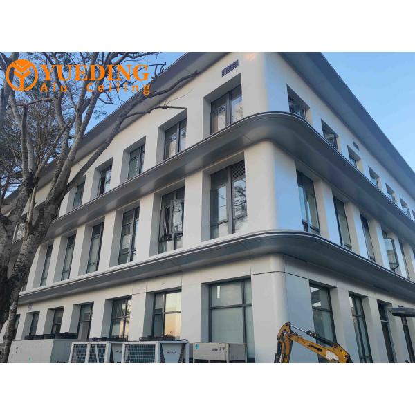 Villa Eaves lignes ombrage de soleil Panneaux en aluminium étanche à l'eau