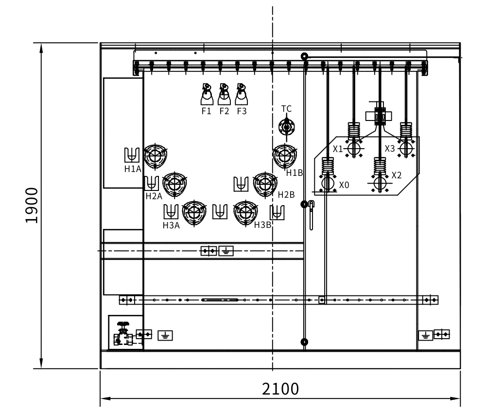 Oil Filled Distribution Transformer Pad Mounted Transformer For Utilities