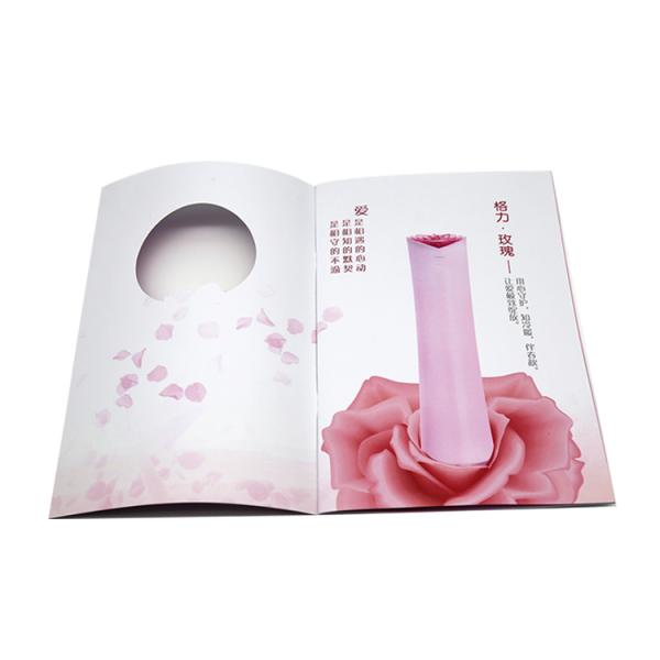 Four Color Colouring Book Printing Silver Logo Embossing Surface