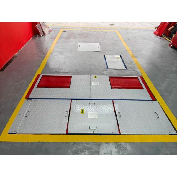 CTGT-3-4 Roller 4-in-1 vehicle test line Roller brake tester with axle load Single plate sideslip tester Suspension test shock absorption and damping tester