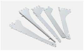 Grey White 5 Layers Metal Display Racks For Supermarket ,  Drug Store