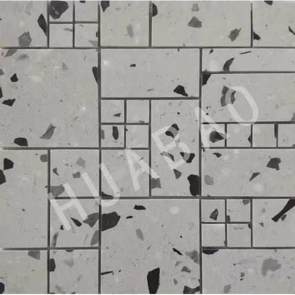 0.55% water absorption Mosaic stone Tiles panels for bathroom kitchen wall or floor