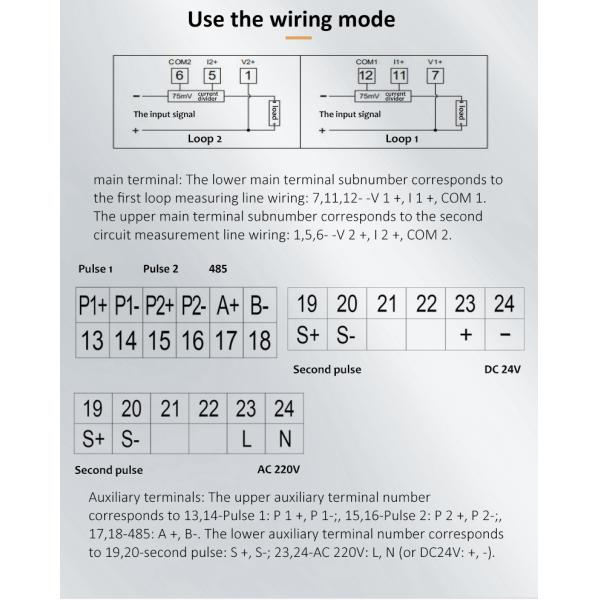 Energy Power Meter Small Smart RS485 Modbus Data Logger Charging Pile 50imp/KWh