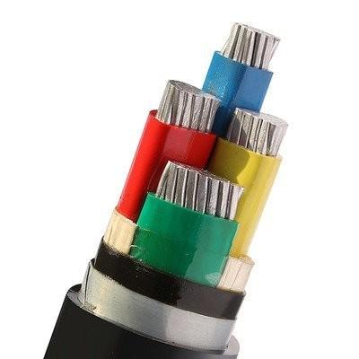 Customized Size 4 Core 6mm 10mm 16mm 25mm 35mm 50mm Cu/PVC/PVC Cable with Pure Copper