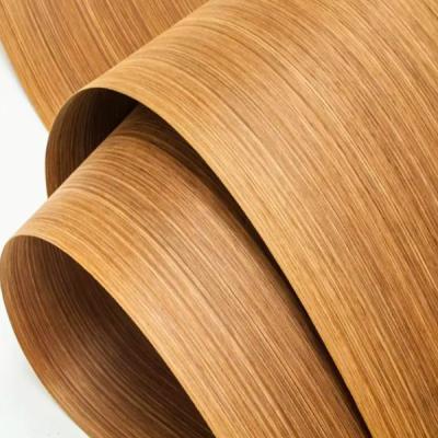 Certificado FSC de revestimento natural de corte rotativo 0,1 mm 1 mm para madeira contraplacada de móveis