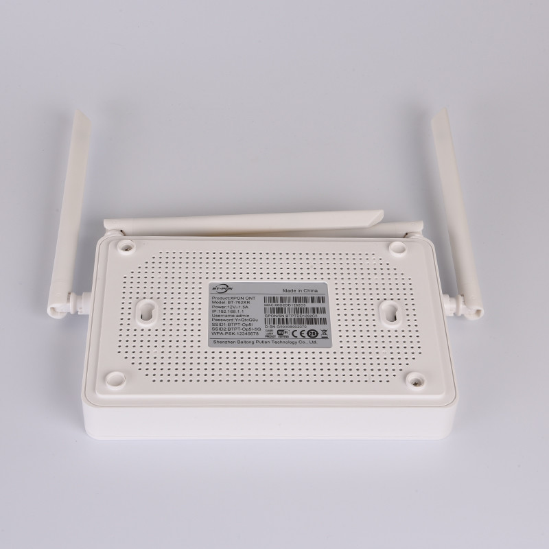Маршрутизатор волокна диапазона 5G 4GE 1POTS GEPON GPON ONT ONU 2,4 двойной