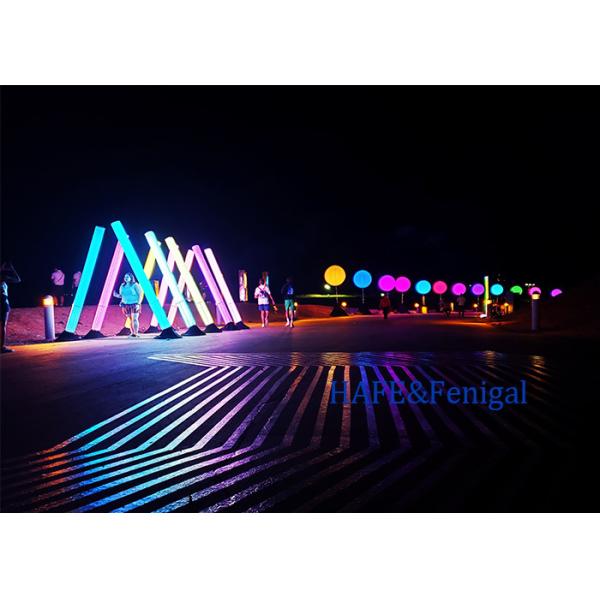 Outdoor Decoration Light Waterproof IP65 LED Outdoor Smart RGB Applicable To Park Plaza Mall