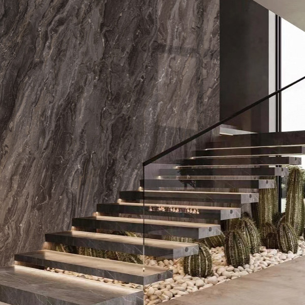 6mm 厚さの直したガラスのポルセランタイル マットコーティング