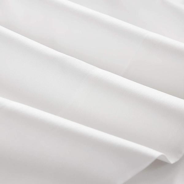 4 Piece 100% Cotton Luxury Soft Breathable Deep Pocket Bed Sheet Set with Portable