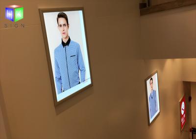 White Color Profile LED Light Box Sign Snap Poster Frame 24 X 36 Inch Ultra Thin