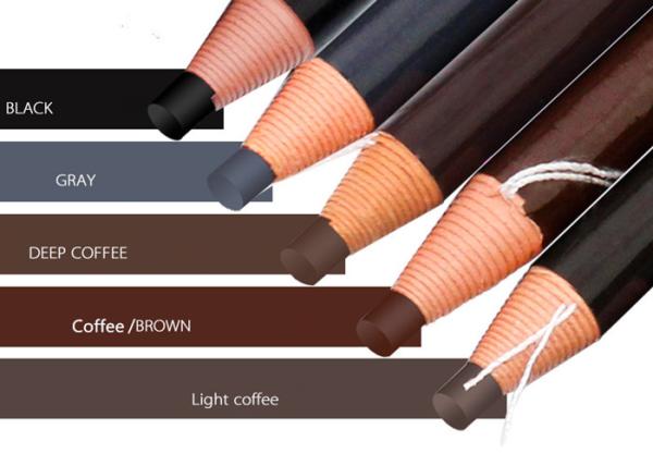 Waterproof Pull Line Eyebrow Pencil 18cm Length With 5 Color Options