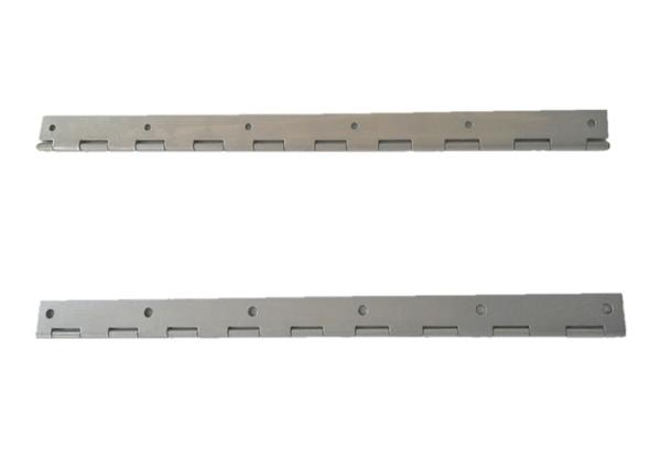 Multi Colored Flat Steel Continuous Hinge Smooth Touch For Butterfly Shower