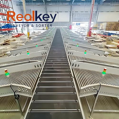 Heat Resistant Narrow Belt Sorter Easy Maintain For Grocery Logistics