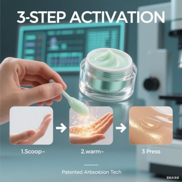 ¡Escudo de hielo polar! -30 ° C Centella Asiatica Crema de primeros auxilios contra el crack