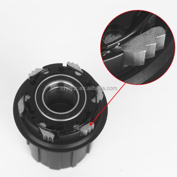 180 anillos Centros para bicicletas 32 agujeros de la rueda de la bicicleta de montaña Centros de las ruedas de las ruedas de acero