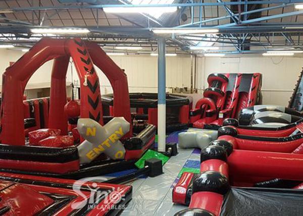 parque de diversões inflável interno grande dos adultos das crianças N de 30x15m para o divertimento inflável interno do campo de jogos