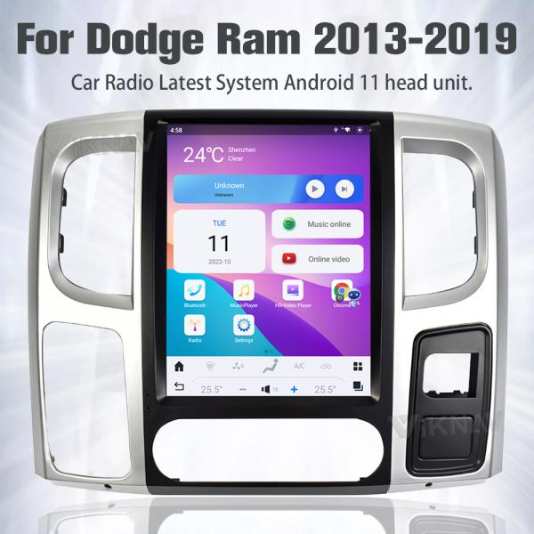 12.1 дюймовый Android 13 Стерео Для 2013-2019 Dodge Ram Радио Сенсорный экран GPS навигация Мультимедийный проигрыватель Carplay